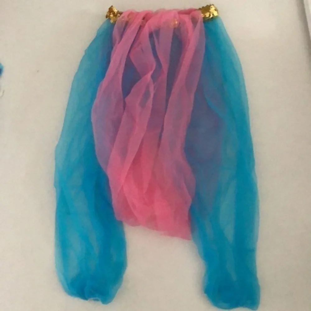 Halloween Genie four piece costume size 4 to 6